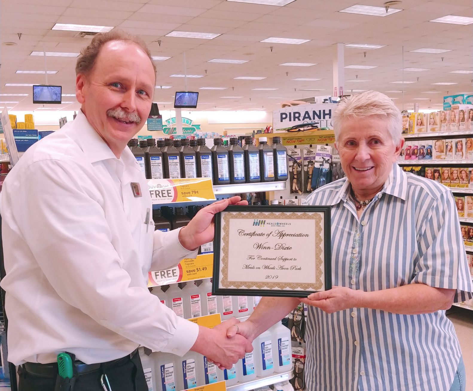 Winn Dixie’s help is appreciated